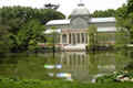 Palacio de Cristal en el Parque del retiro, Madrid